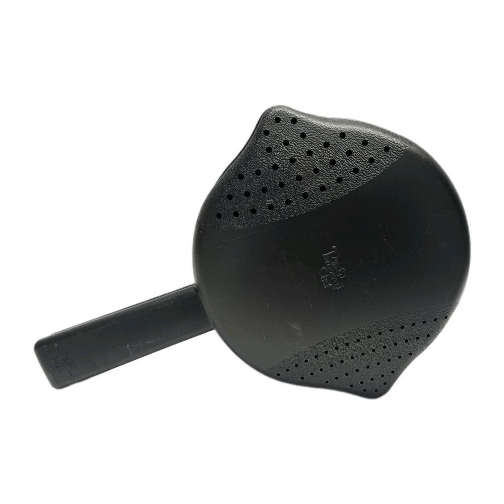 Pampered Chef Small Micro Cooker #2776 Microwave Rice Steamer 1 Qt 4 Cup Black
